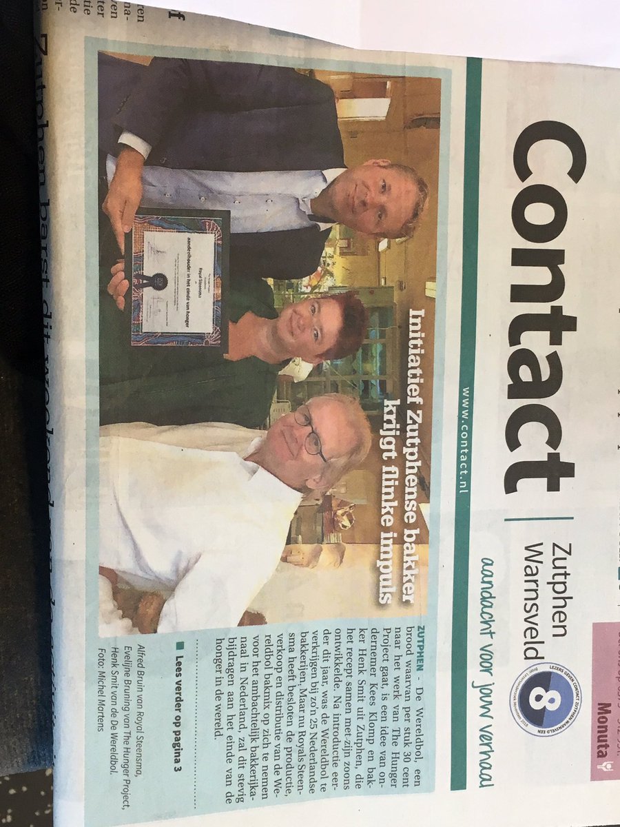 Trots op Zutphense ondernemer die de wereld mooier en leefbaarder maakt <a href="/Ambachtscentrum/">Driekant</a> <a href="/henksmit52/">Henk Smit</a>