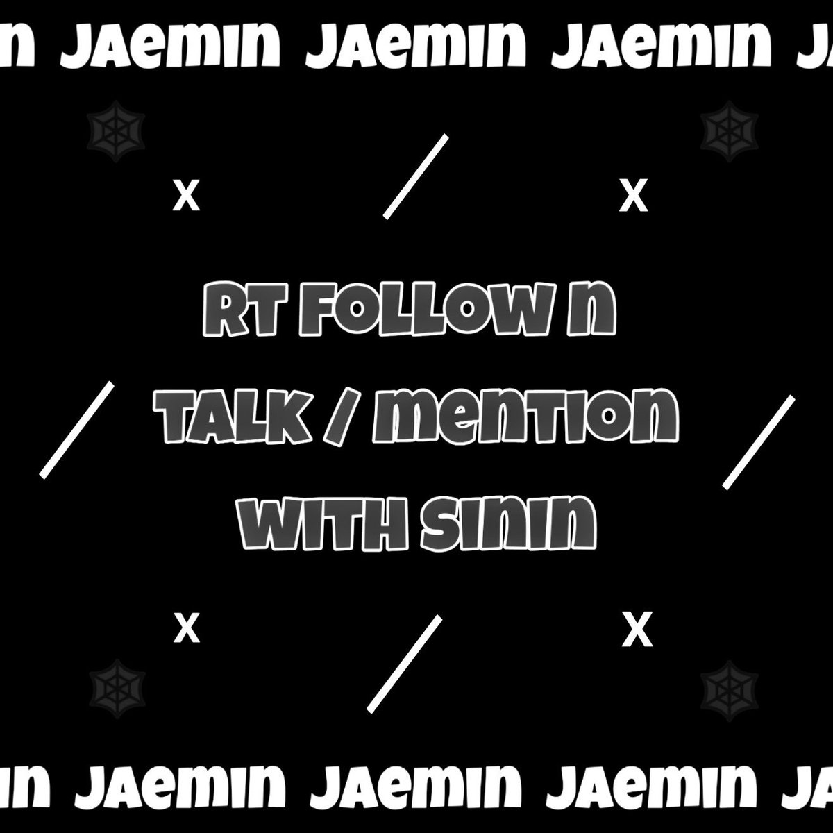 — 𝙝𝙚𝙡𝙡𝙤! 𝙝𝙚𝙡𝙡𝙤! 𝙝𝙚𝙡𝙡𝙤! 🖖🏿สวัสดีพ่อแม่พี่น้องกระผมนายต๊อกแต๊กได้ทำการเปลี่ยนชื่อ(อีกแล้ว)เป็นนายสีนิลวันนี้จะมาปัดฝุ่นโดยการ “ แลกฟอล+rtตามทักเดม ” สามารถแท็กรูปเวลาและต่างๆได้24ชม. รีไว้เดี๋ยวผมจะไปวางระเบิดในเดม
/ / / ยพท.rtตามทัก