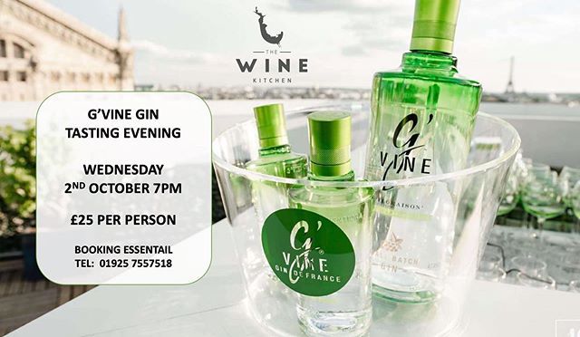 TWK have teamed up with G'Vine, France to host a fantastic evening of gin tasting. 
Come and taste their range of gins in various ways on the night. These will be their flagship Floraison Gin, their Nouaison Gin which is more intense with a hint of spice, June Gin Liqueur ma…