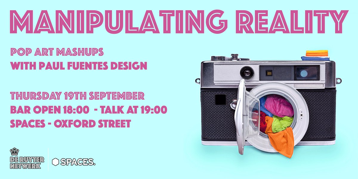 This Thursday during #lf19 we bring you #POPART mash ups with #PaulFuentesdesign. Expect to be inspired in this showcase of "Manipulating Reality". <a href="/spacesworks/">Spaces</a>  Oxford street. Register now for free #design #art #Creative 
…er-paulfuentesdesign.eventbrite.co.uk
