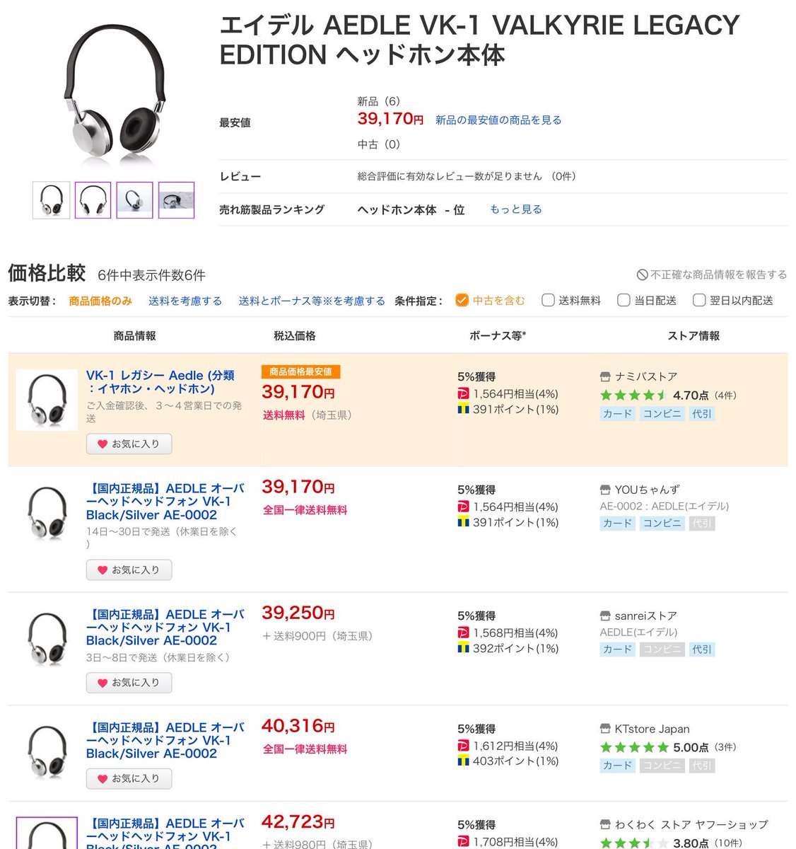 morip001's tweet photo. 先ほどのヘッドフォンですが、ショップによって金額が違うからご注意を!
#AEDLE https://t.co/DHjHdmGXSs