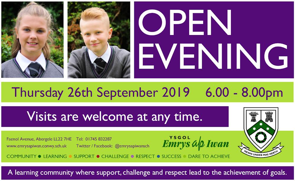 emrysapiwansch's tweet photo. Come and see what we do and the opportunities on offer at our Open Evening on Thursday, September 26th 2019 between 6-8pm.  Join us and become part of our success.  #DareToAchieve #Success #OpenEvening #Abergele https://t.co/bImYRtbVaQ