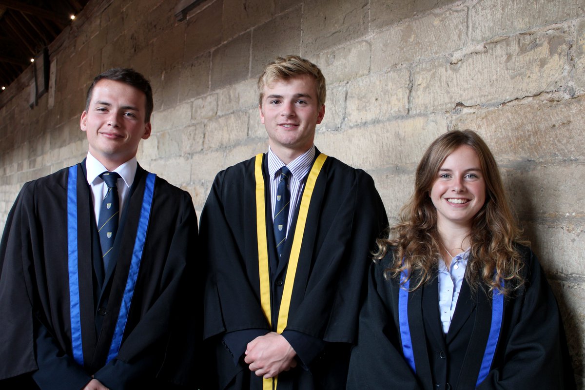 HerefordCS's tweet photo. Introducing this year's Head of School Jasper L-A (centre), with Deputy Heads of School Henry J and Georgina S. #becomeHCS @HCSHead https://t.co/VGLZtLVT6K
