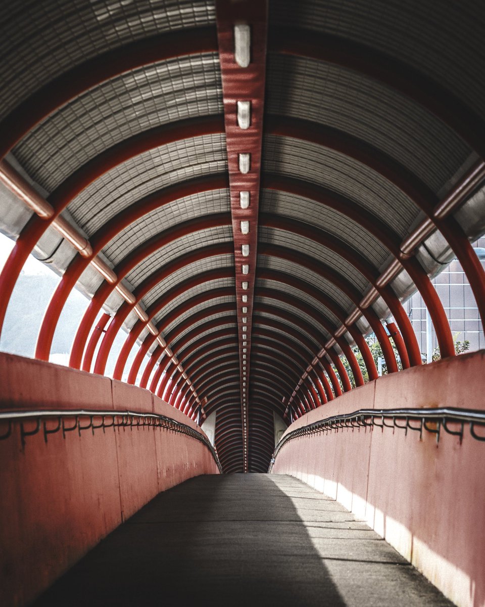 #MotivationMonday Go Ahead and Cross the Bridge. You Never Know What Could Be On The Other Side - There is full of possibilities. #ShiftCamWide #ShiftCamRed #ShiftCamColor #Bridge #Red #LaborDay #MotivationalMonday #MotivationalQuotes #ShiftCam #MindfulMonday #MondayMotivation