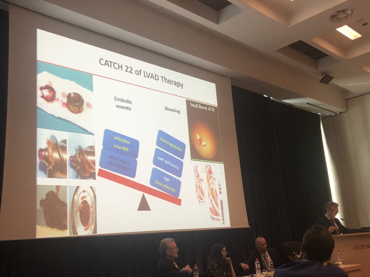 0Ciarka's tweet photo. Stroke and bleeding the main complications in #LVAD patients, with #HMIII a #pumpthrombosis is not an issue, excellent talk of Prof Jorde #montefiori #mcs #newyork @escardio @MihaiTrofenciuc @GiuseppeGalati_ @DrMarthaGulati @SelmaFMohammed @JosefStehlik @drstephenpettit @ishlt https://t.co/aHvU4wS6R8