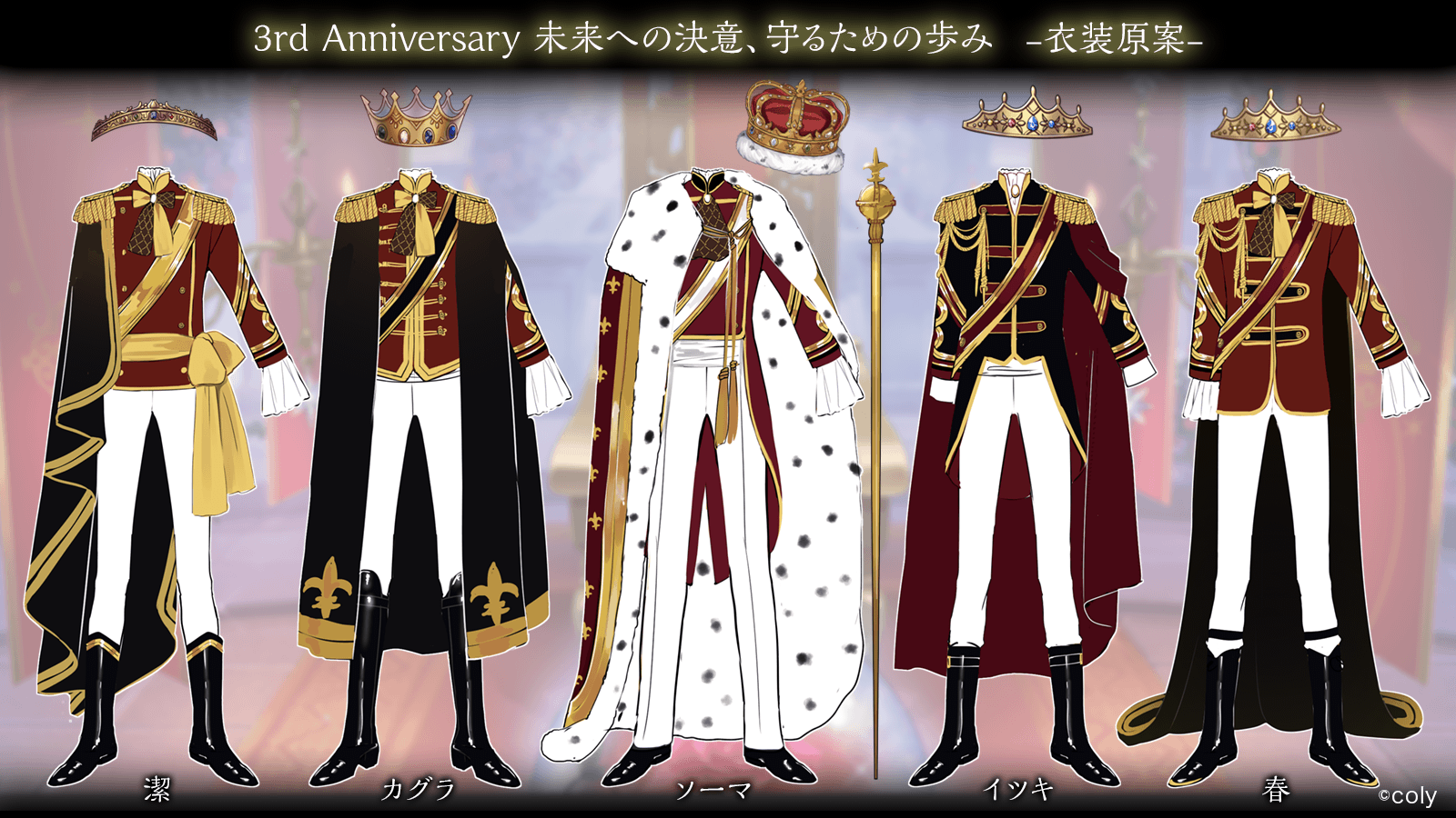 海外販売× スタンドマイヒーローズ スタマイ 3周年 額縁入りポスター