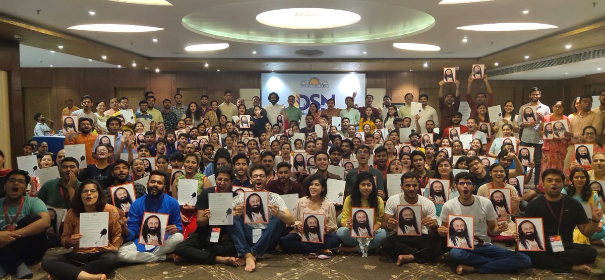 AOL_Vivek's tweet photo. Smiles on these faces speaks volume about what they have experienced in last 3.5 days.
Electrifying  @ArtofLiving DSN with @viratchirania  inspired more than 110 youngsters to break their barriers &amp; combat all challeges with an undying enthusiasm
#Youth #Energy #Dynamism #Jaipur https://t.co/NQOUEK2i7M