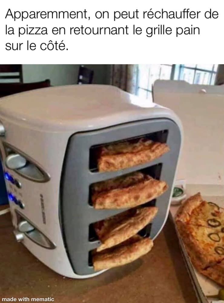 Scarica Gratis Images Ben Pourquoi Pas Humour On Twitter Rechauffer De La Pizza Avec dernière salutations