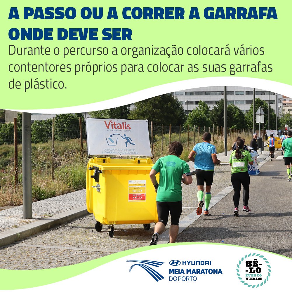 PortoHalf's tweet photo. Hyundai Meia Maratona do Porto 2019
A passo ou a correr a garrafa onde deve ser 😍
#HyundaiMeiaMaratonaPorto https://t.co/U3j6TFF7vb