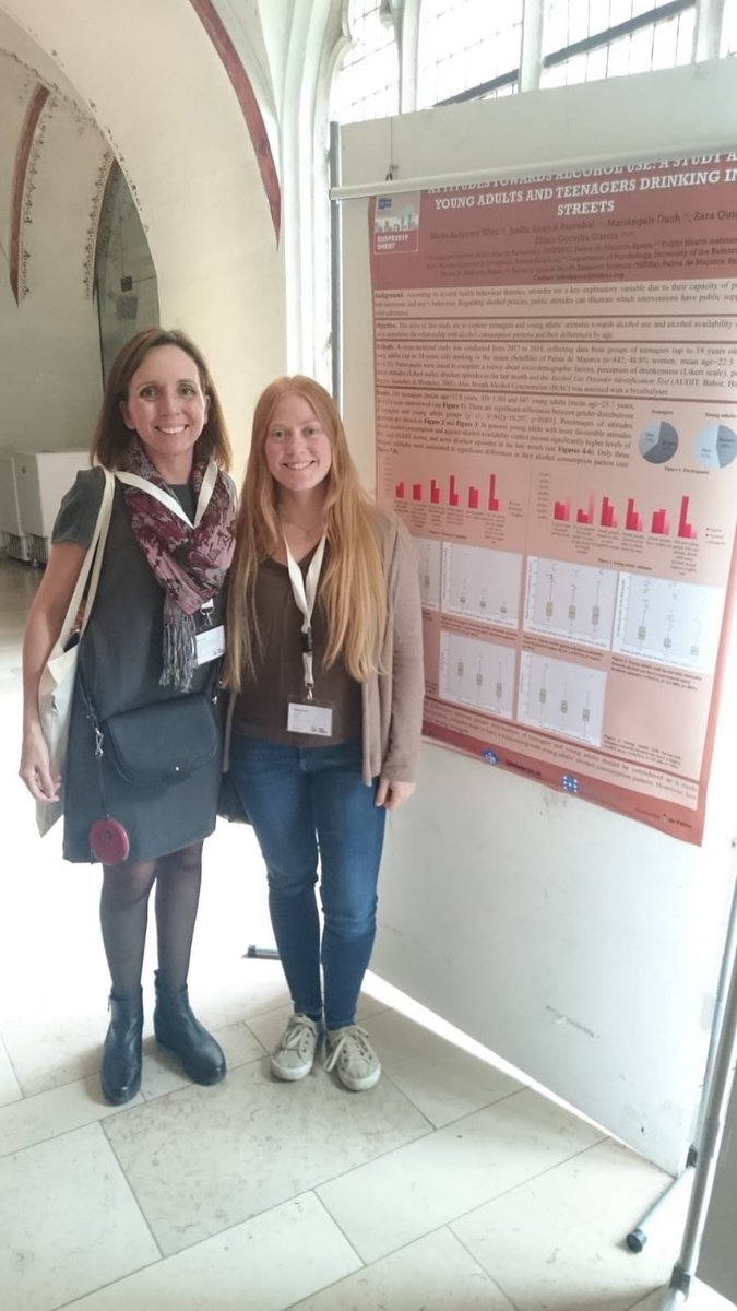 IrefreaEs's tweet photo. The #IREFREAteam at the #EUSPR19 :

@ElenaGervilla and @KefauverMaite presented a poster this morning. https://t.co/rf7OjauJik