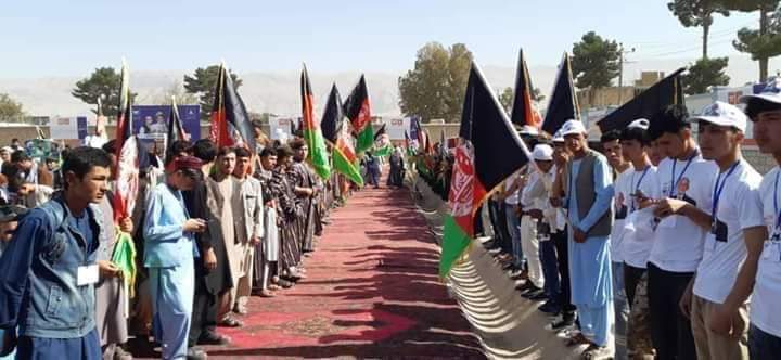 YosufGhazanfar's tweet photo. It is always great to visit #Samangan province. I thank thousands of Samangan province people who gathered voluntarily &amp; declared their support from #StateBuilder. https://t.co/Vdkal6TWTz
