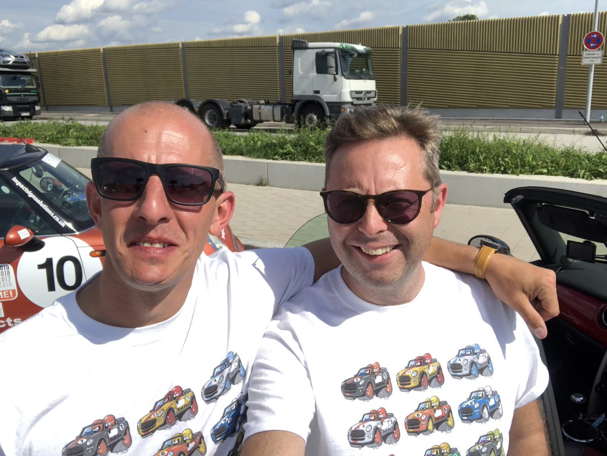 Making great progress on our <a href="/redboxrecorders/">Red Box</a> sponsored backandfourthrally, in aid of @OrchidCancer charity. Passed Luxembourg then Germany, next Austria — 740 miles down... many more to go. <a href="/Norton_Sport/">Norton Sport</a> <a href="/CommsQuestMD/">David J Norton</a>