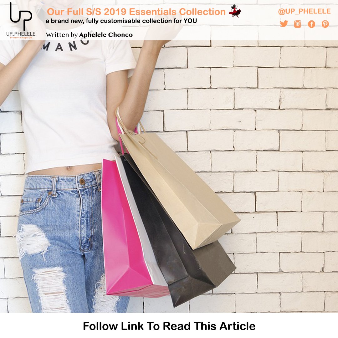 Up_phelele's tweet photo. Did you know that you can now shop the #Up_pheleleSS2019Essentials collection? @Aphelele_C has written all about it here, do #HaveAread #LinkInBio
#UP_PHELELE #Up_pheleleNewsletter #Up_Newsletter #Up_pheleleFullSS2019EssentialsCollection #SS2019 #SS2020 https://t.co/ZN8xrvBaRt