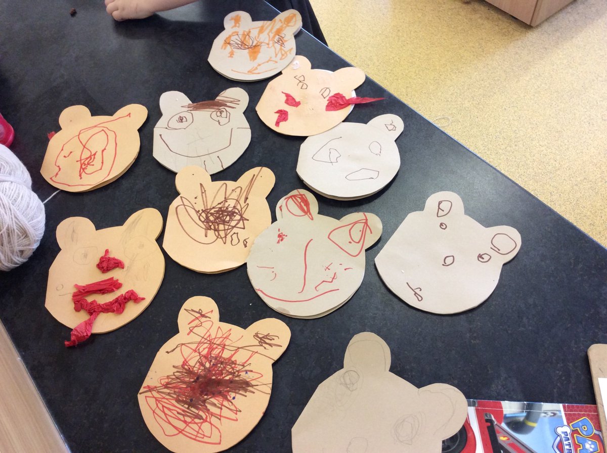 Springwood_Prm's tweet photo. #springcardiff have been making invitations for our teddy bears’ picnic on Friday! Look at how different and creative our bears are! #springlit #springcreative https://t.co/4syLByS2Yt