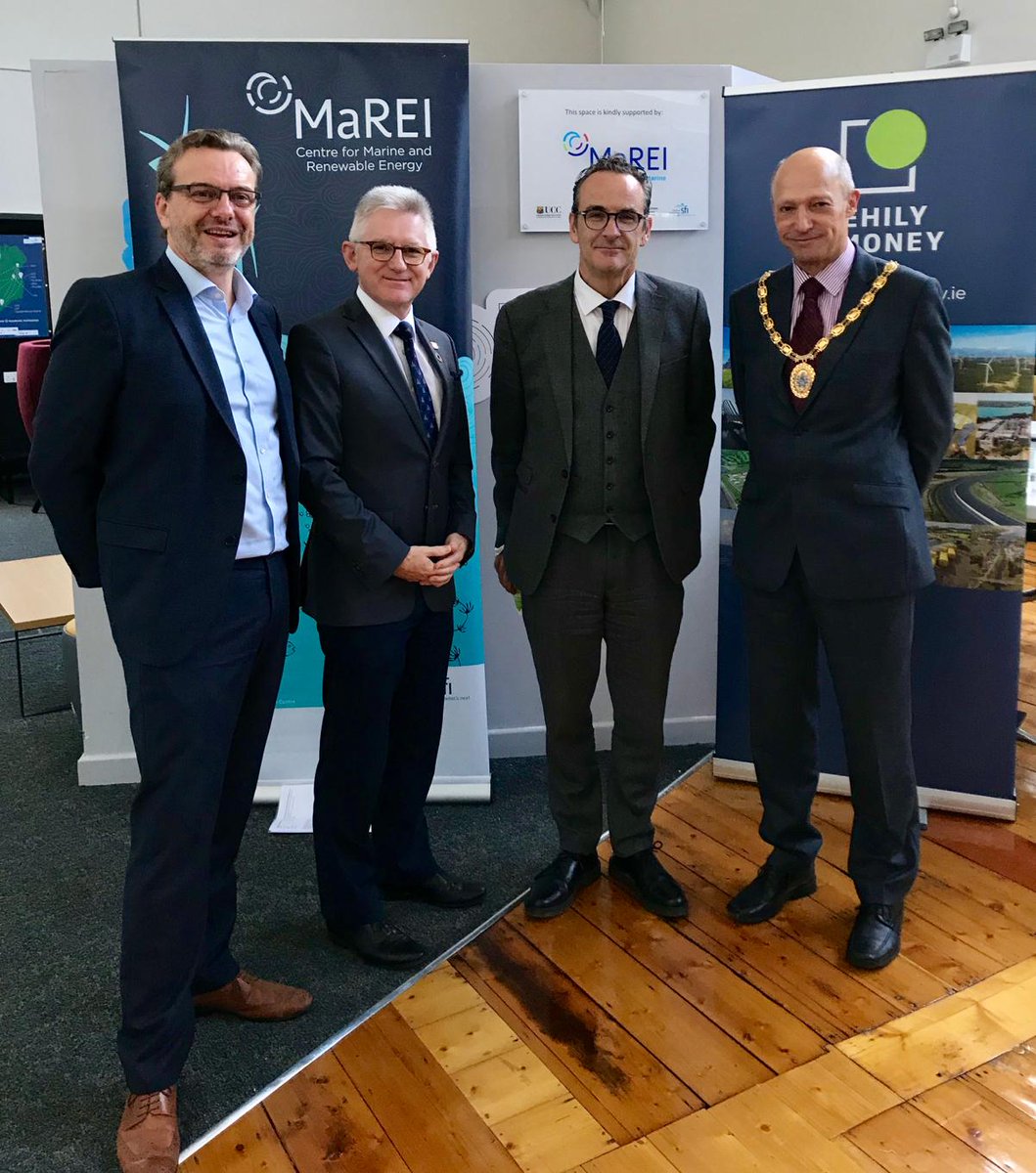 Current and past presidents of CIWEM and our hosts UCC and <a href="/MaREIcentre/">MaREI</a> <a href="/JerryDMurphy66/">Jerry D Murphy</a> and @osheaucc gave us their thoughts on #Sustainability and what <a href="/CIWEM/">CIWEM</a> can practitioners can bring to this important work.