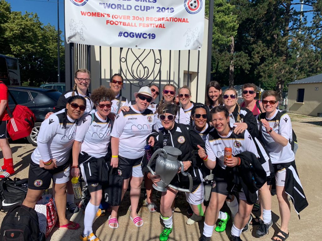 RONINMarketing's tweet photo. We're honoured to sponsor @BromleyBellesFC and to have helped them get to the first Old Girls #WorldCup in France.
Tune in to @BBC @insideoutsouth tonight at 7:30pm to see how #womensfootball has continued to go from strength to strength. #OGWC19 https://t.co/WF4dOBLzig