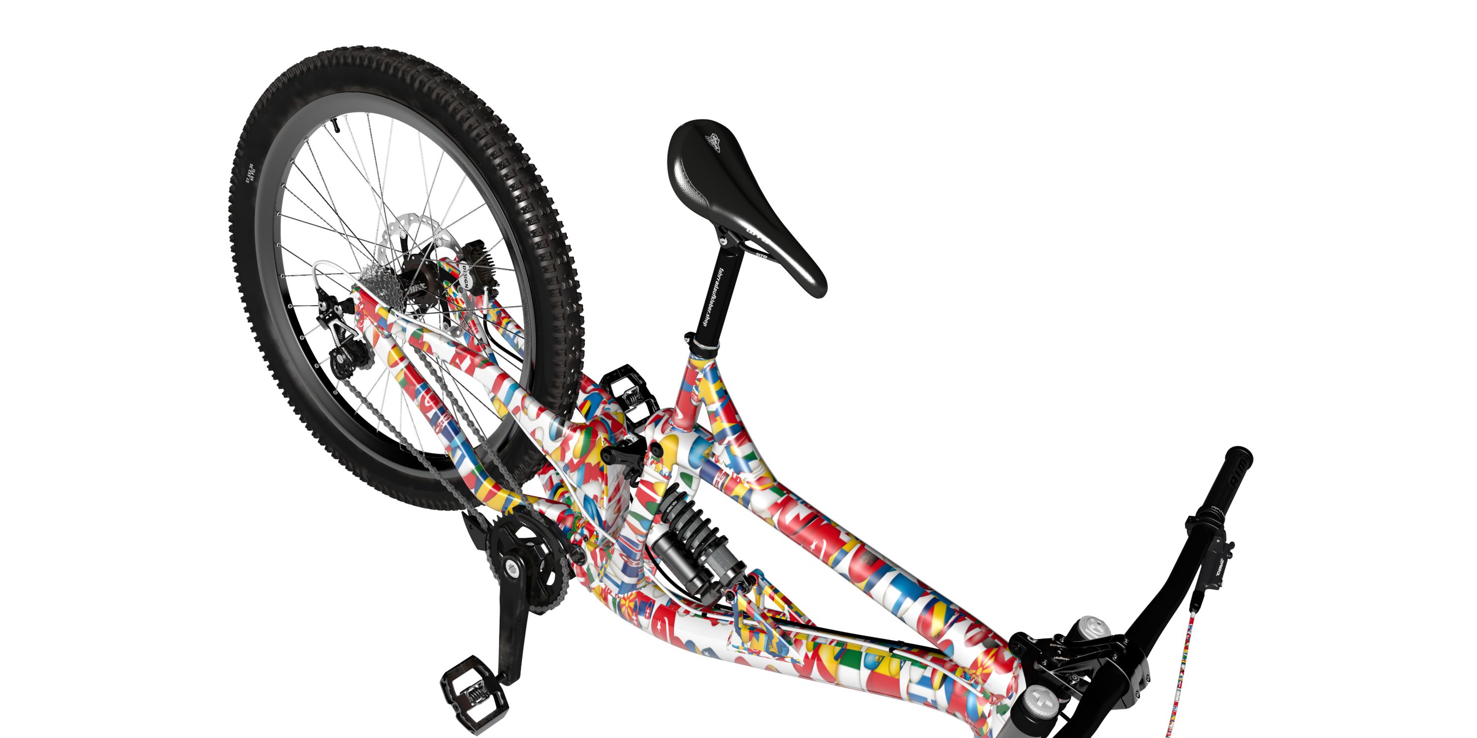 style4Bike Fahrradaufkleber Carbon 18-teilig Fahrrad Aufkleber  Carbonsticker Folie : : Sport & Freizeit