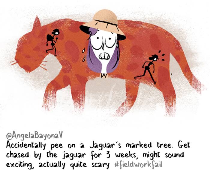 dhindes's tweet image. The #fieldworkfail hashtag is full of things that&apos;d translate as perfect moments for a contemporary, science-themed Dwarf-Fortress-like game