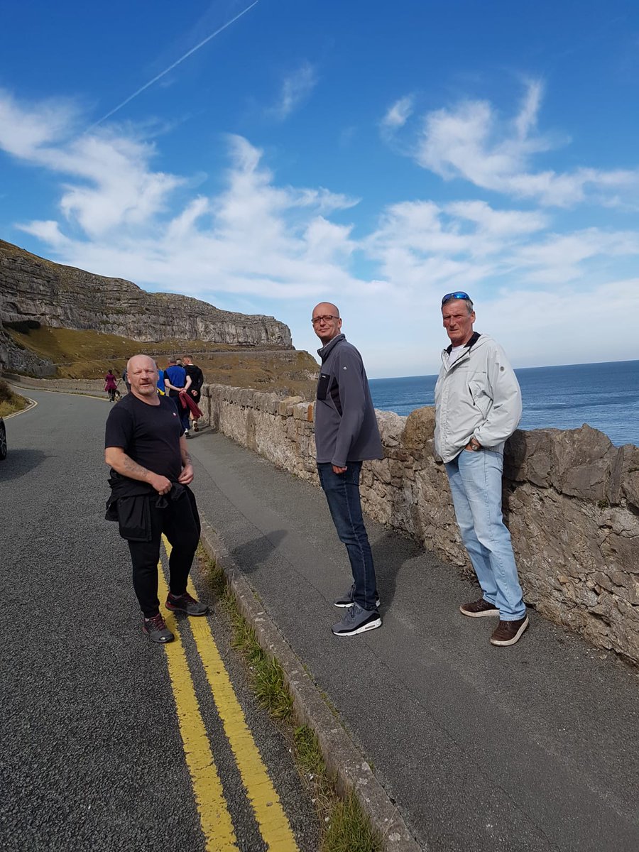 TomHarrisonOrg's tweet photo. We had a great time on our most recent trip walking up the Great Orme in Llandudno on Saturday with clients, staff &amp; graduates. https://t.co/wJaz1D7boT