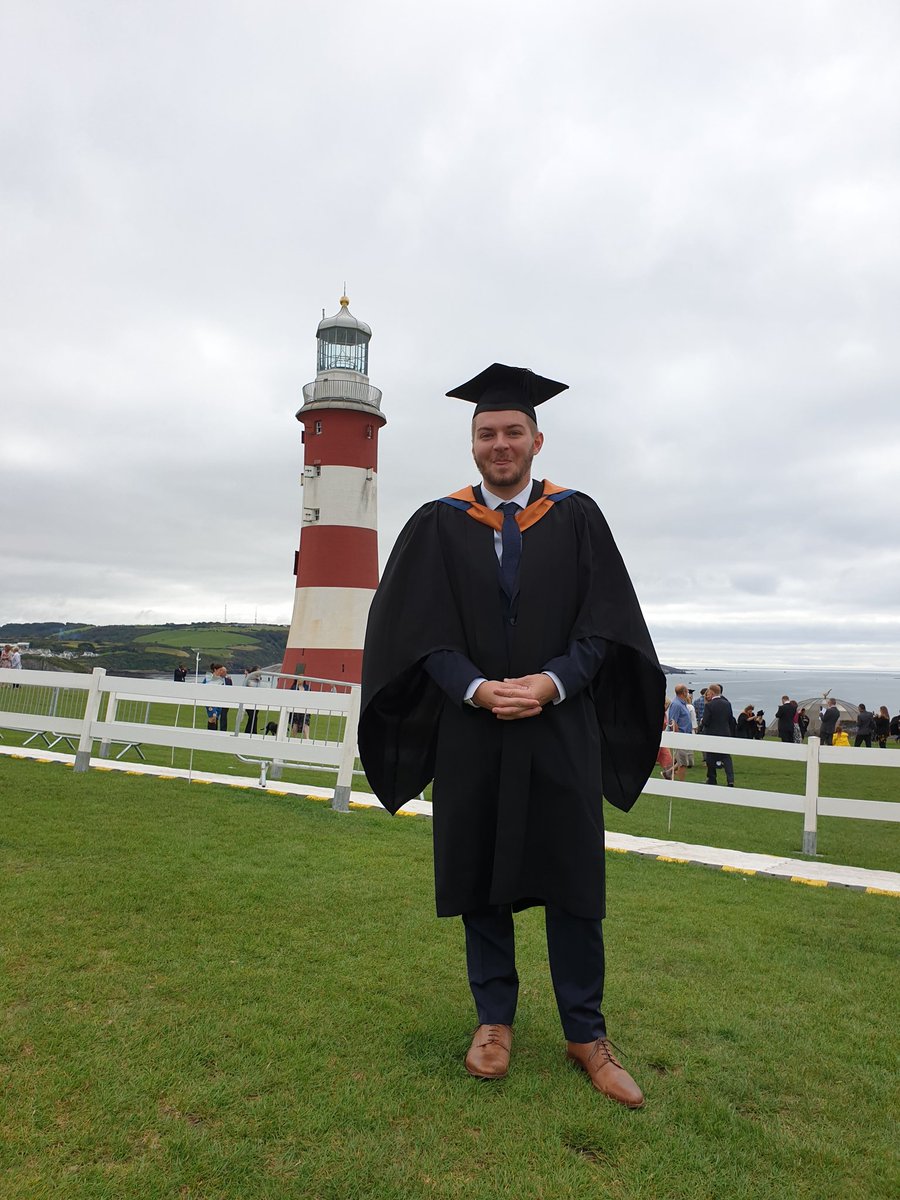 Congratulations Luke Barlow. We are so proud of you son.  Congratulations to everyone graduating today. #plygrad