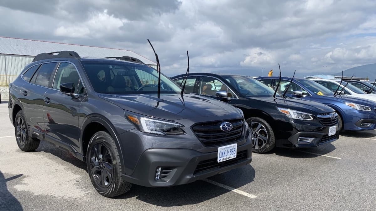 AllSubaru's tweet photo. With the all-new 2020 #Subaru #Outback SUV and #Legacy sedan arriving, you might want to buy an outgoing model instead. See why it could be the smart move. @torquenewsauto #2020Outback #2020Legacy https://t.co/5cfEeoMX6E https://t.co/mWVZ5kuaiR