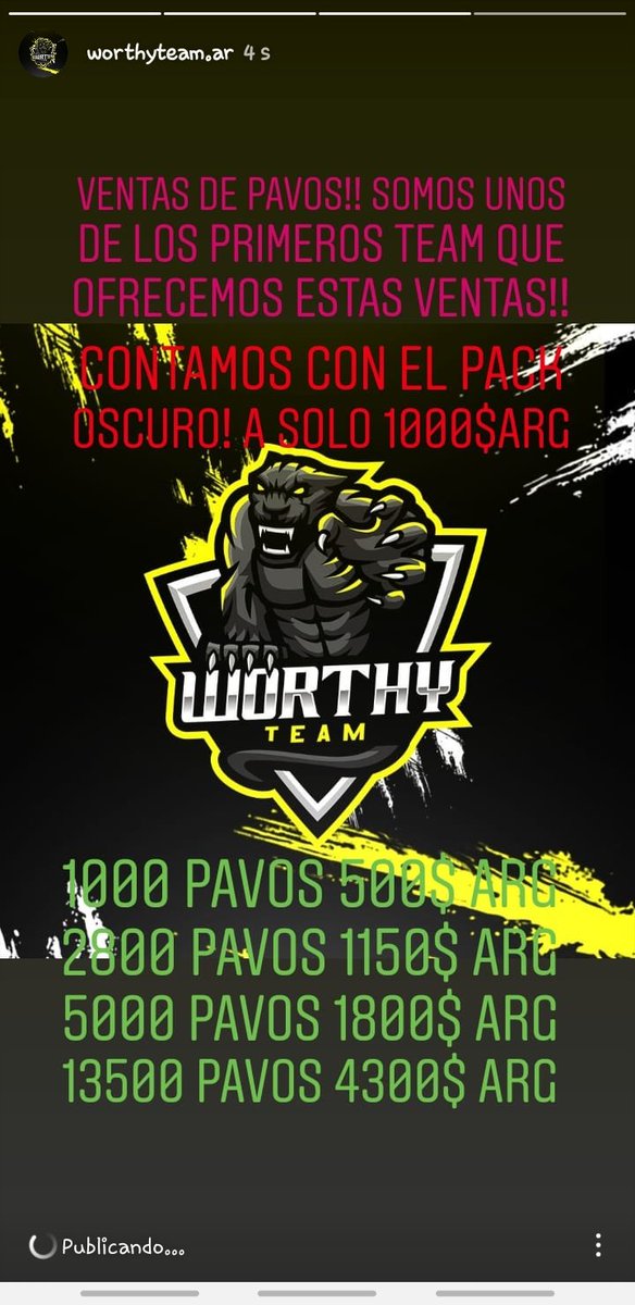 Ventas de paVos tweet media