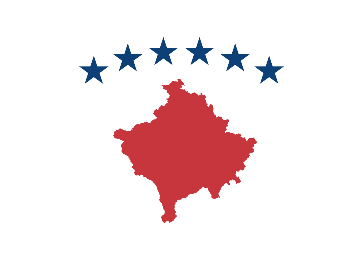 FlagsMashupBot's tweet photo. Mixed 🇽🇰 (Republic of Kosovo) + 🇷🇸 (Serbia), and created this new country called Republic of Serbia: https://t.co/LfmcLLYNNe