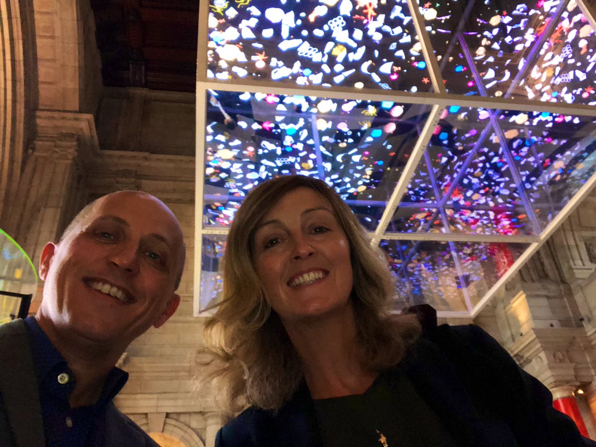 ‘Sea Things’ #inspired @ London Design Festival, V&A Museum today w/ @DrRockUK experiencing our partnership with Architect @_SamJacob.  Highlighting the necessity for us to rethink our plastic waste system
#LondonDesignFestival
@SAPUKIreland @L_D_F @_SamJacob  #SAPSeaThings