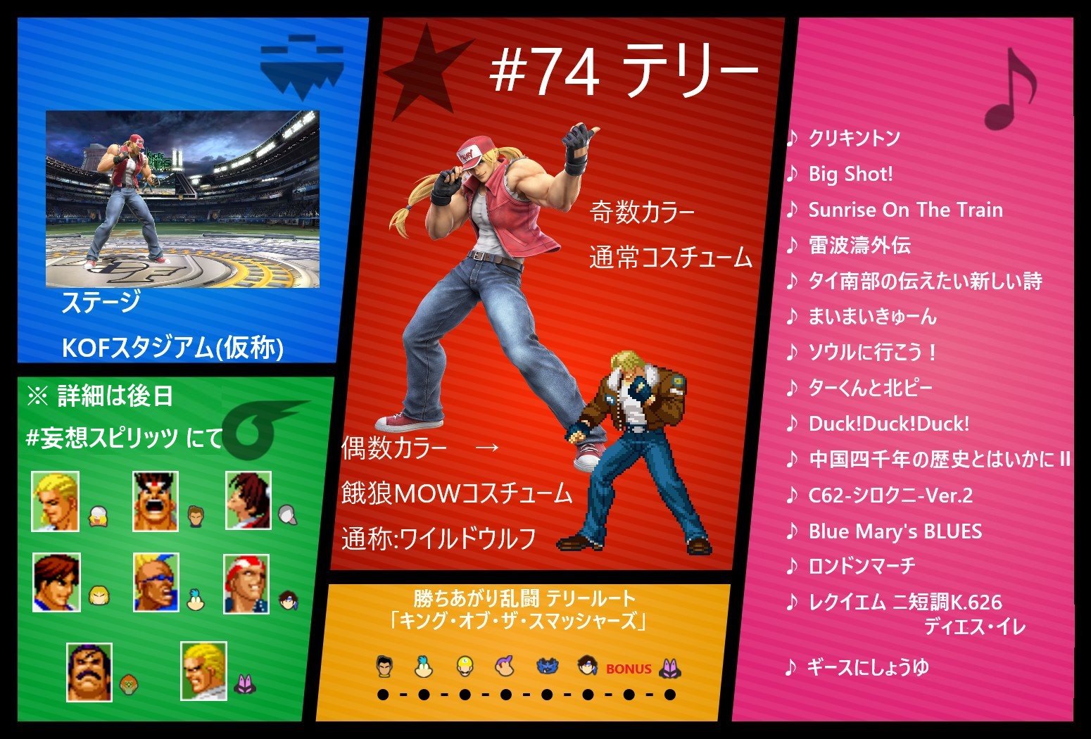 スマブラ画のスンスケさん スマブラsp Dlc第4弾 テリーセットの中身を 妄想と願望の限りを尽くして詰め込んでみました 餓狼伝説シリーズからの参戦 マークが背中に背負う星ってんで 餓狼シリーズ寄りになりました しっかし Pcの技術がないから スマブラ画のスンスケさん スマブラsp Dlc第4弾 テリーセットの中身を 妄想と願望の限りを尽くして詰め込んでみました 餓狼伝説シリーズからの参戦 マークが背中に背負う星ってんで 餓狼シリーズ寄りになりました しっかし Pcの技術がないから
