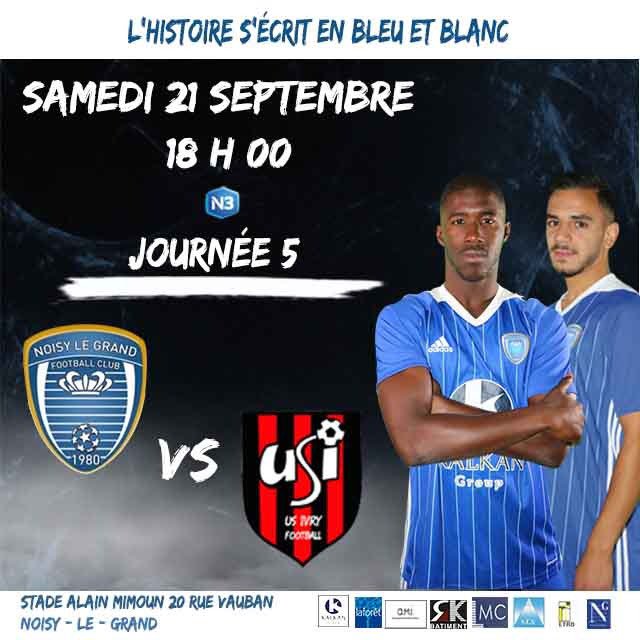 FcNoisy's tweet photo. On se donne donc rendez vous Samedi 21 au Stade Alain Mimoun pour tenter de décrocher la première victoire à domicile contre l’US IVRY ! https://t.co/5LqkuAnTLp