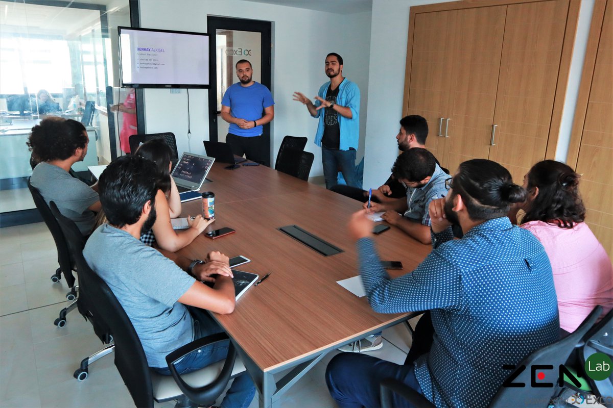 ZENLAB_tunisie's tweet photo. We thank our guest from Turkey Berkay Alkışel for conducting two workshops about UX/UI and MVP in our space. 😁 So happy to have you with us ❤

#startup #UX_UI #MVP #workshop #diversity #zenlab https://t.co/tLRjSeeAs0