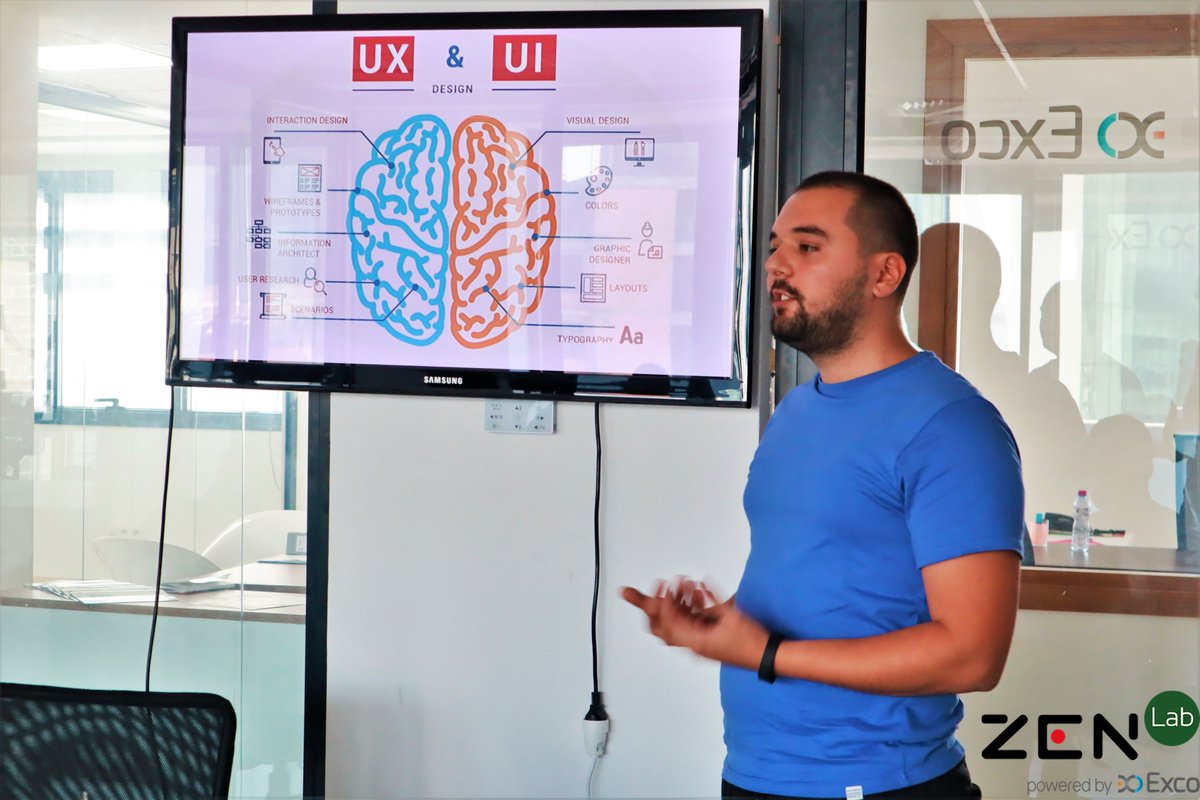 ZENLAB_tunisie's tweet photo. We thank our guest from Turkey Berkay Alkışel for conducting two workshops about UX/UI and MVP in our space. 😁 So happy to have you with us ❤

#startup #UX_UI #MVP #workshop #diversity #zenlab https://t.co/tLRjSeeAs0