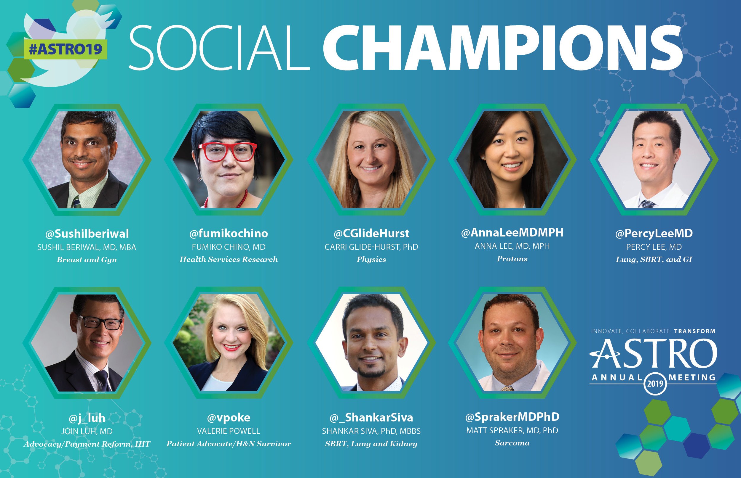 Fumiko Ladd Chino, MD on Twitter "Follow all the ASTRO19 