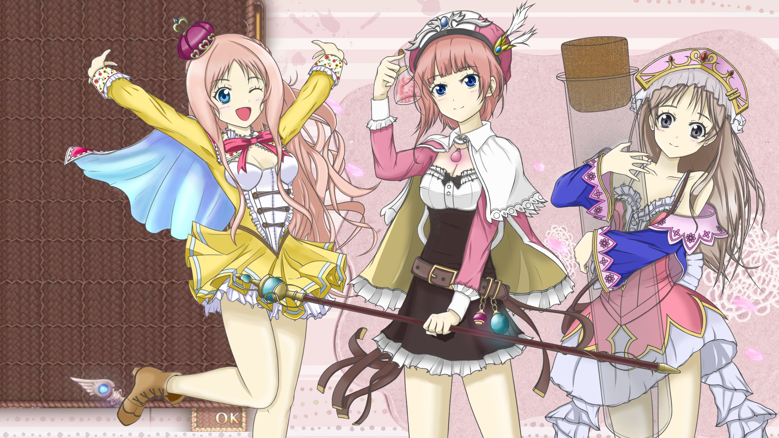 あおい ロロナトトリに引き続きメルルちゃん描かせていただきました トトリの弟子の女の子です可愛すぎます 3 ３主人公はとりあえず完成 壁紙にするぜ P 岸田メル先生尊敬いたしておりますぅぅぅぅぅぅぅ イラスト