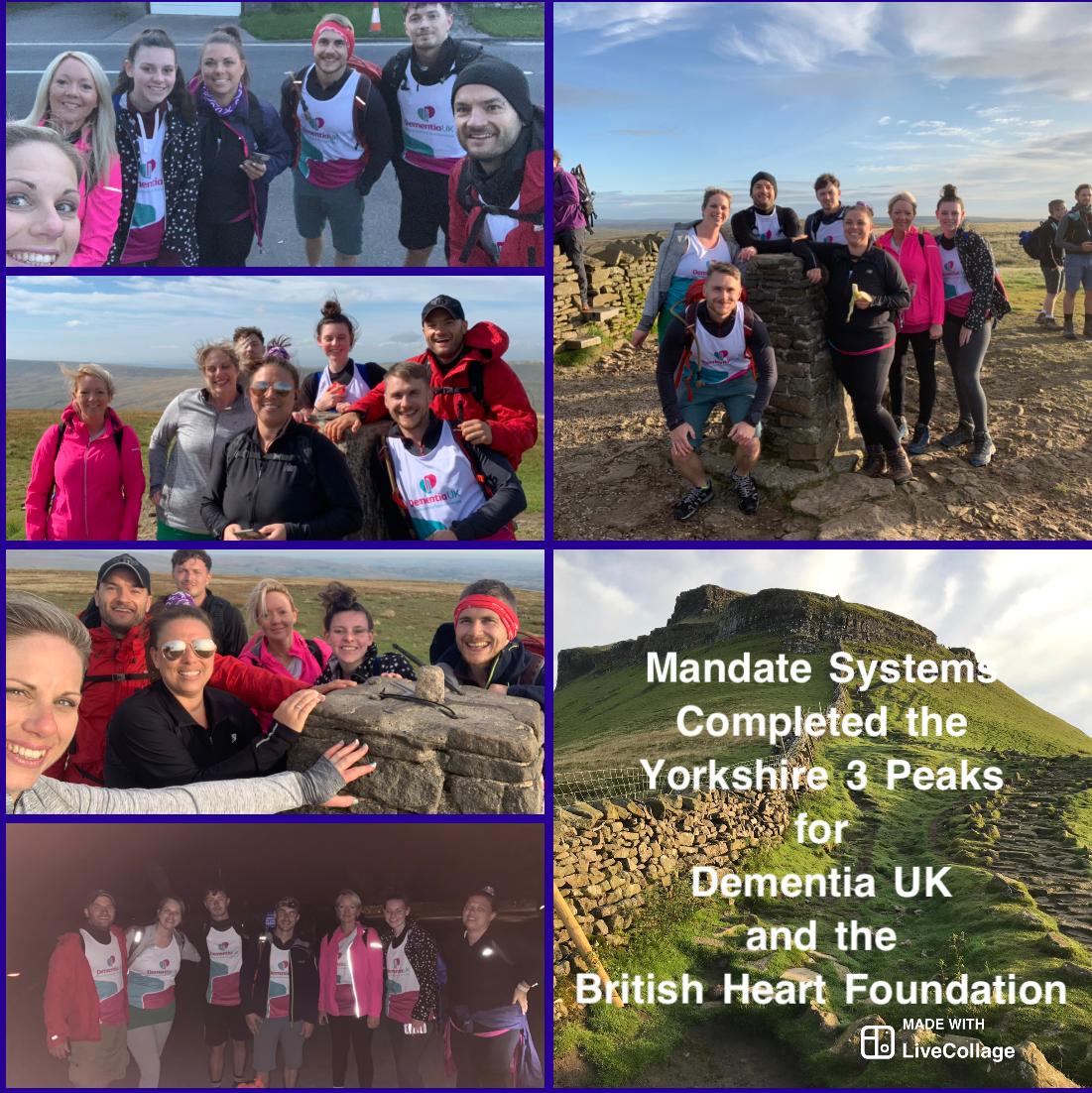 MandateSystems's tweet photo. Wow, with a few tears, tons of encouragement &amp; team spirit we did it!! Lots of blisters, sore feet, legs, hips, knees &amp; arms in the office today but we are so proud of completing this challenge. It's still not too late to donate see our website for the full story #3peaks #proud https://t.co/IZPdMCoPXH
