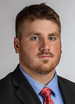 Coach_Nev's tweet photo. Endicott DL #DAWG of the week goes to.....James Lewis! Dude was FLYING around the field, Physical in the run game, and applied constant pressure on the Q in the win vs Rochester yesterday. Statline: 5 total tackles,1.5 sacks, and a MONSTER hit on the Q. @lewis2734 💪💪💪💪 https://t.co/tFcpXKTUFT