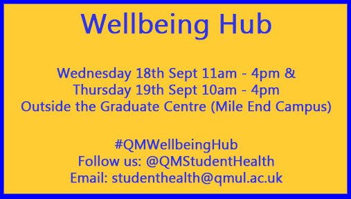 QMUL Student Health tweet media