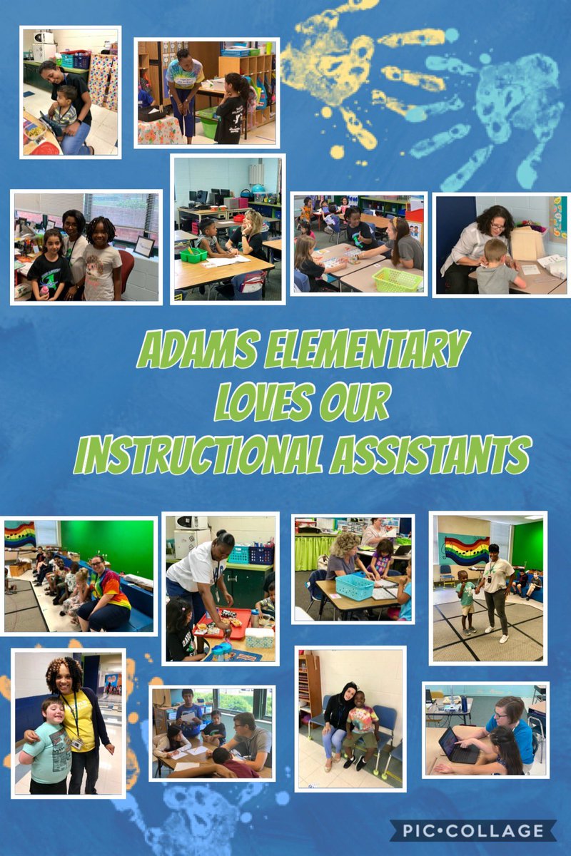 PrincipalJDH's tweet photo. Instructional Assistants work to make @AdamsYRES a safe and caring learning environment each day.  Thank you 😊 #assistantappreciation  #pilotingdreams https://t.co/Eal79Kq9Nw