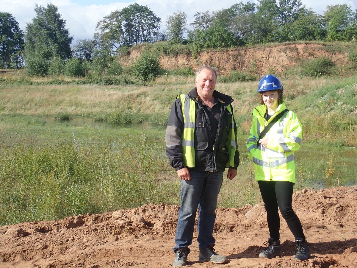 EMRegIndEA's tweet photo. #RegulatingIndustryโs been taking a look at the restoration of #Styrrup Quarry in #Nottinghamshire where a bank for #SandMartin has been developed as part of the operatorโs drive to increase #Biodiversity. ๐ #Nottinghamshire https://t.co/BovyitKc4n