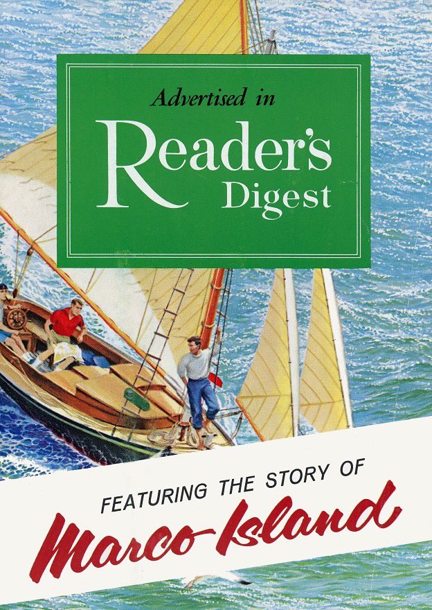 themihs's tweet photo. #MondayMemories 📚😸
This 1967 Reader’s Digest ad was seen by approximately 17 million readers and its goal was to, through widely popular media, offer "the opportunity to own property on one of the most unique preplanned communities ever conceived." 
#MarcoHistory #ParadiseCoast https://t.co/LMFw2Sqoth