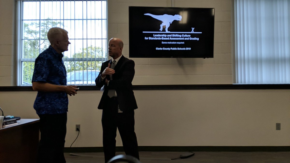 Looking forward to the day of learning with great <a href="/CCPS_VA/">Clarke Co Schools</a> educators and leaders from <a href="/rickwormeli2/">Rick Wormeli</a> 

<a href="/DrCBishop/">Chuck Bishop</a>