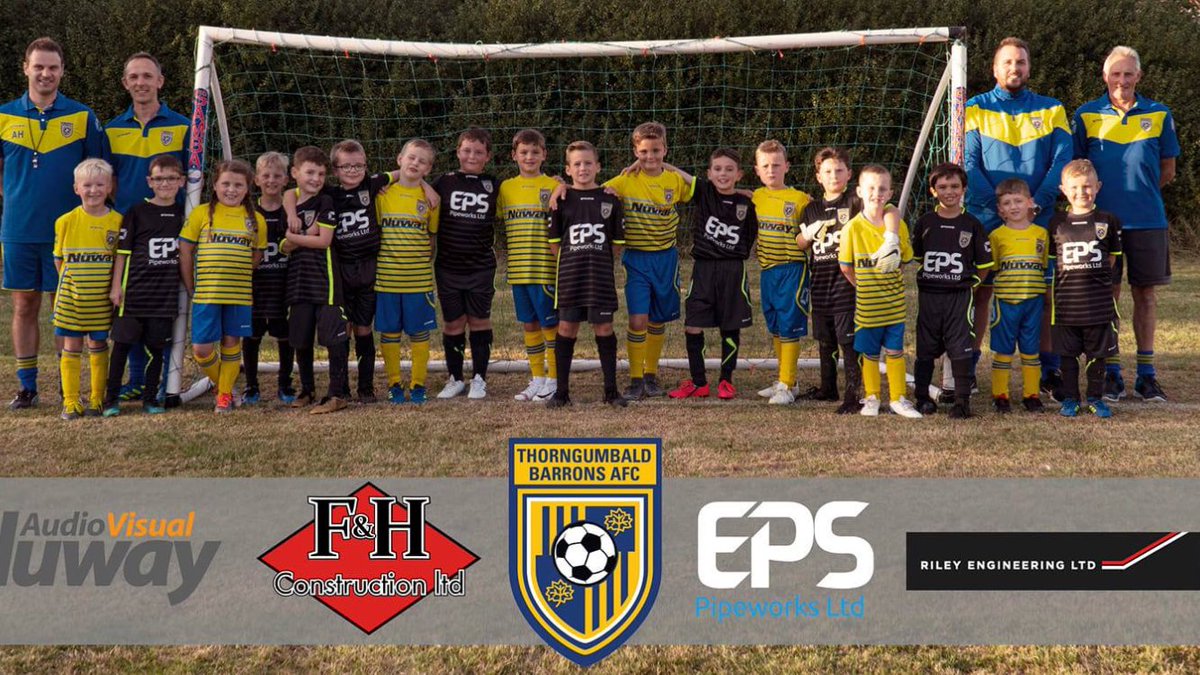 EPSPipeworks's tweet image. And also supporting Thorngumbald Barons Juniors