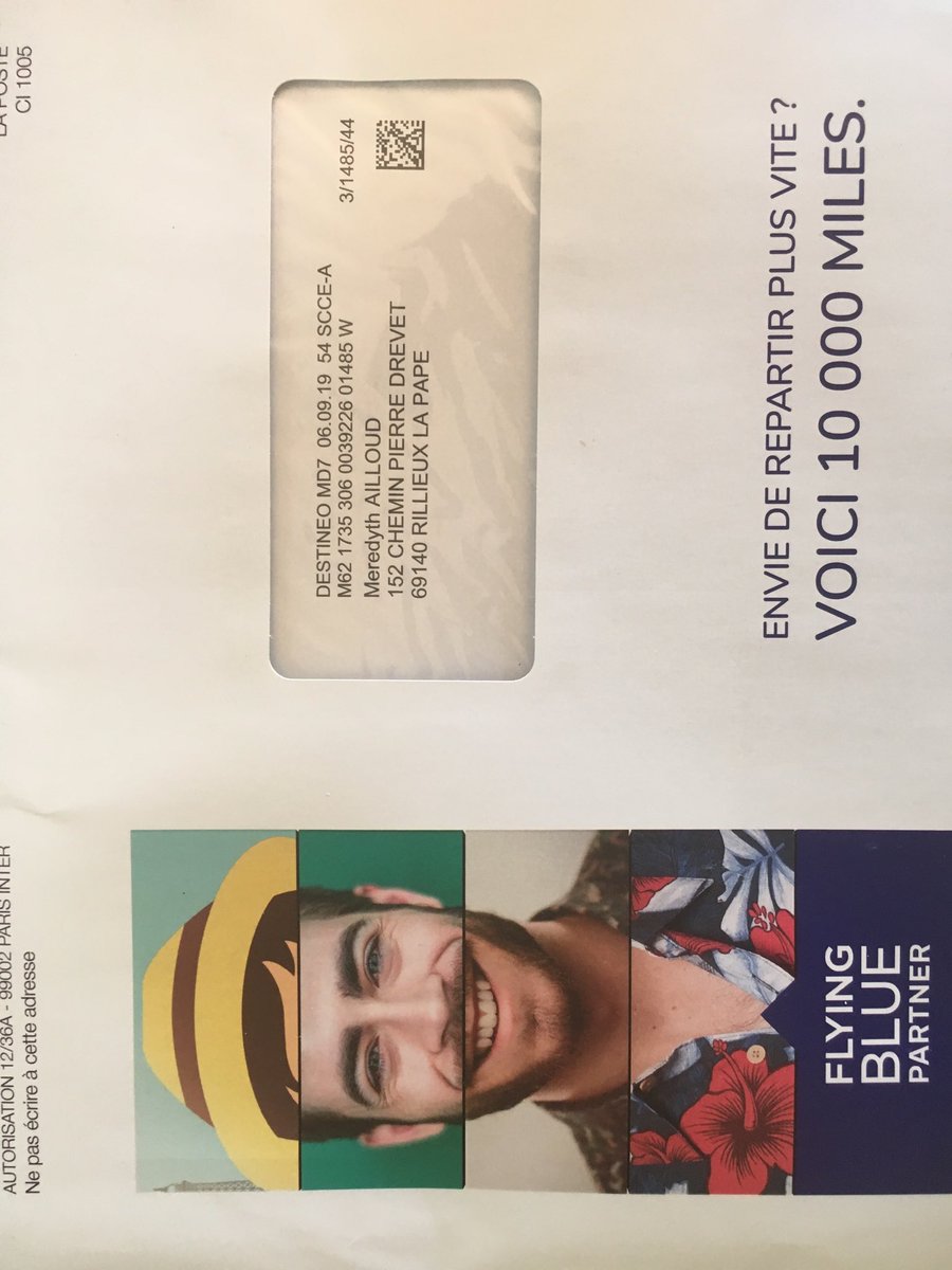 PagaBags's tweet photo. Dear Air France, you sent us unsolicited brochures in 4 envelopes one for each  family member !  500 gr of JUNK MAIL ! Don’t you care about the planet ?! ⁦@AirFranceFR⁩ ⁦@stopjunkmail⁩ ⁦@stopwasteorg⁩ ⁦@Comite21⁩ ⁦@LeMondeEcoEnt⁩ https://t.co/nnfYEILWoz