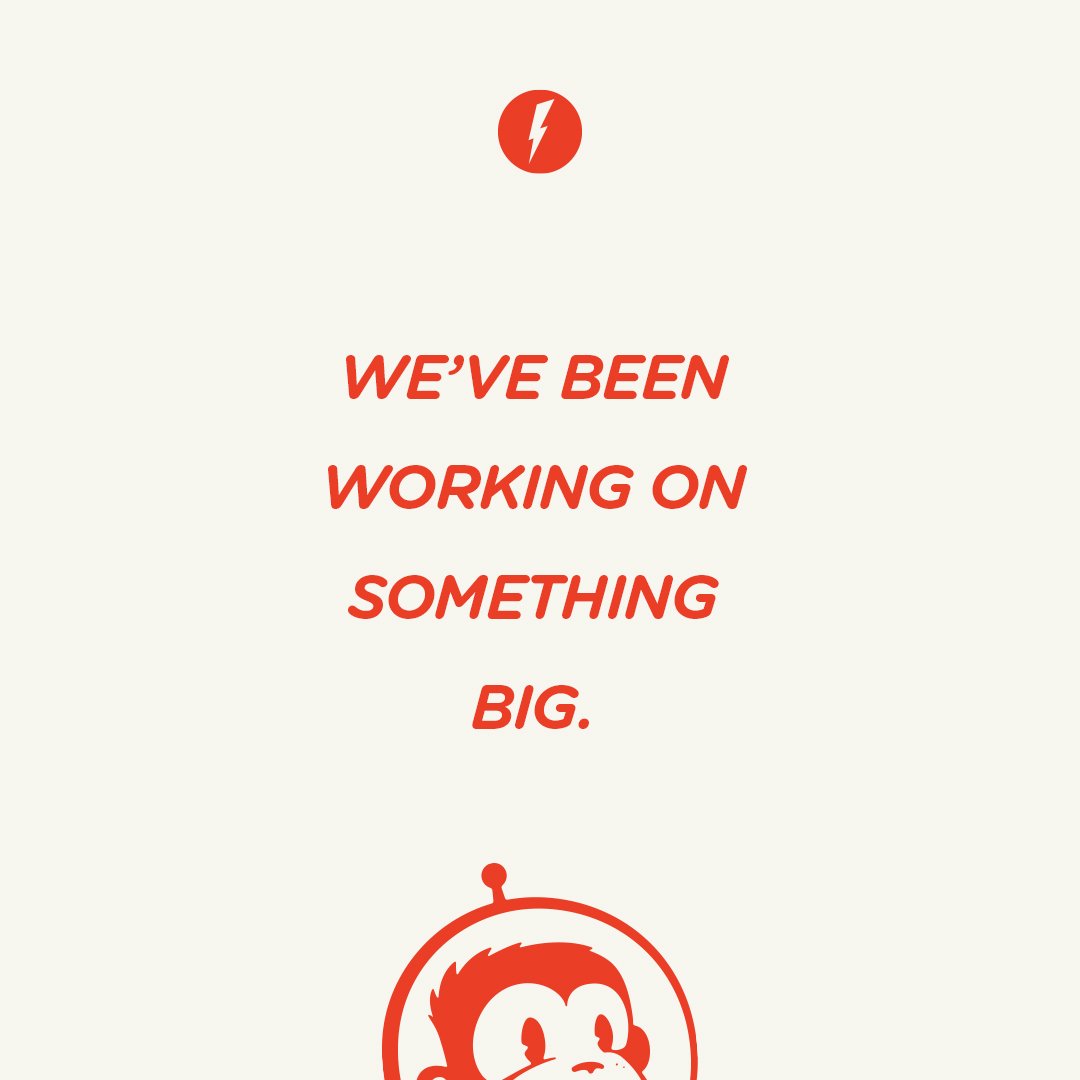 Normal heart rate:
⠀   /\⠀ ⠀ ⠀ ⠀  /\    
__ /   \   __/\__ /   \    _
           \/⠀ ⠀ ⠀ ⠀  \/

When you hear something new is coming from Stream Monkey:
⠀/\⠀      /\⠀     /\
_/  \  /\_/  \  /\_/  \   /\_
⠀   \/⠀⠀   \/⠀⠀   \/

streammonkey.com/liftoff