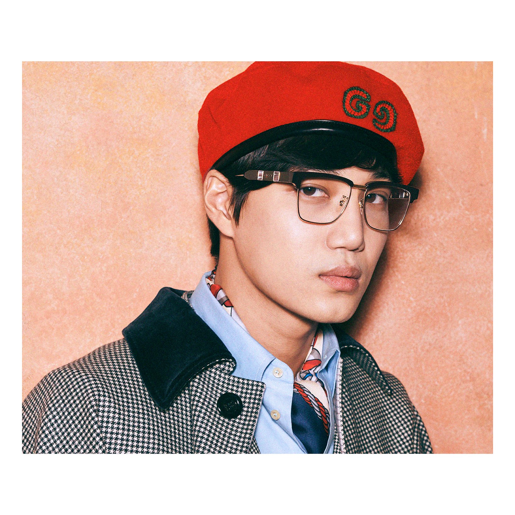 Windswept Etablering aktivering gucci on Twitter: "#Kai from @weareoneEXO stars in the new #GucciEyewar  campaign for Fall Winter 2019. Wearing key shades designed by  #AlessandroMichele, #Kai is captured by cult filmmaker and photographer  #HarmonyKorine. #GucciFW19