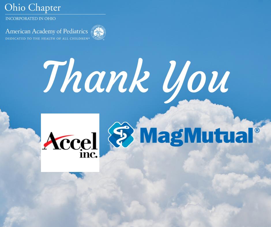 OHPediatricians's tweet photo. We appreciate @accel_packaging and @MagMutual for their support as ‘Friend of the Children’ Luncheon Sponsors at the 2019 Ohio AAP Annual Meeting! #OhioAAPAM https://t.co/5w17jR7oJJ