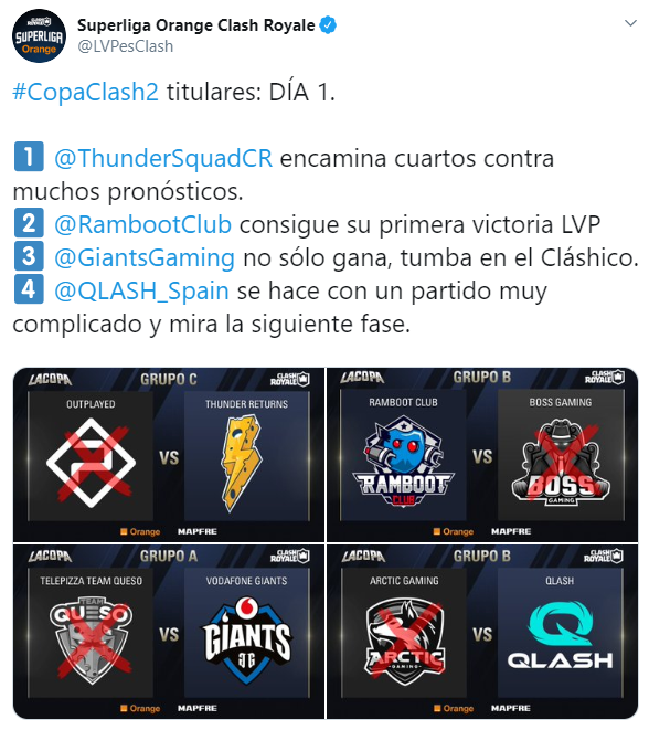 LVPesClash's tweet photo. La ronda de partidos #CopaClash2 de este fin de semana en 8 frases. Una por partido, una por cada protagonista. https://t.co/O23AUofTwU