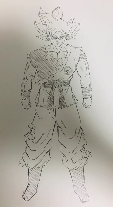 久しぶりのお絵描き
最近全然描いてなくて画力下がった...
適当でごめんなさい💦
#ドラゴンボール  #身勝手の極意 