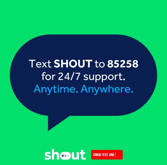 If you are finding things difficult &amp; need to talk to someone, our trained #CrisisVolunteers are here for you 24/7, whatever you are going through.

📱Text Shout to 85258 to speak to us confidentially &amp; anonymously today.