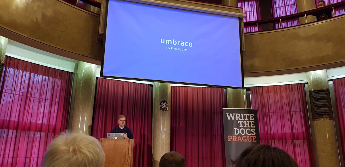 sxfie's tweet image. @JesperMayn just did a Lightning Talk at the Write the Docs conference!! 👏🏻🎉 #h5yr The topic was a new cool GitHub bot that @warrenbuckley made for the #umbracodocs #writethedocs #umbraco